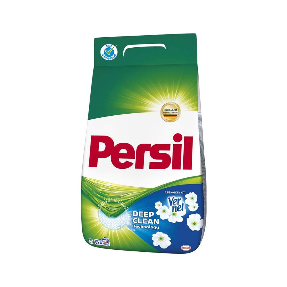 Стиральный порошок Persil Свежесть от Vernel (6 кг.) - отзывы покупателей  на Мегамаркет | 600003325022