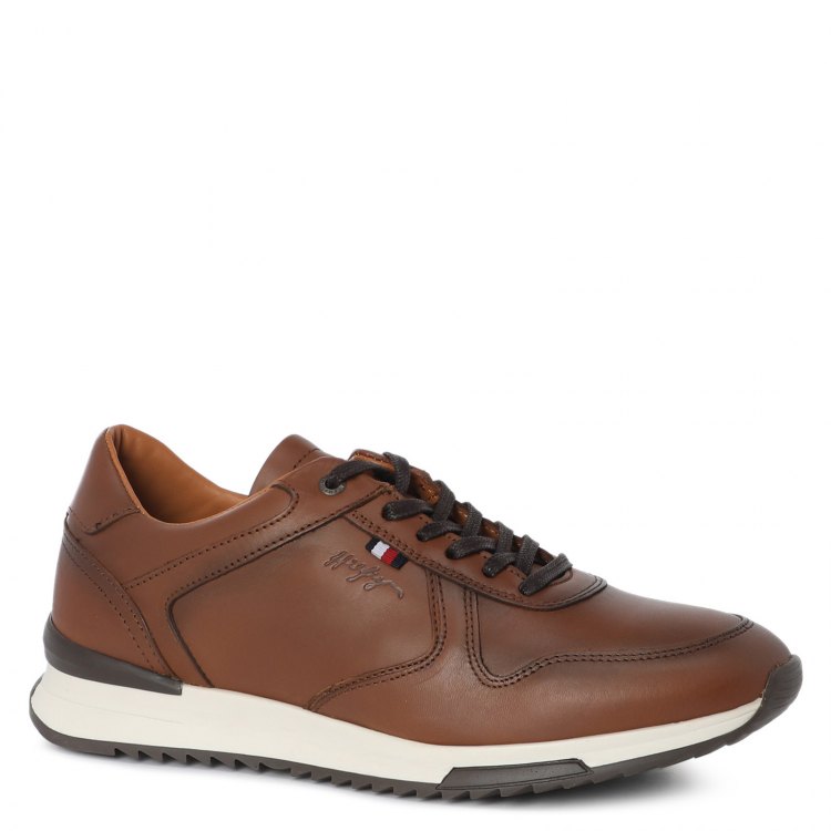 Кроссовки мужские Tommy Hilfiger FM0FM03731 коричневые 45 EU - купить в  Москве - sbermegamarket.ru