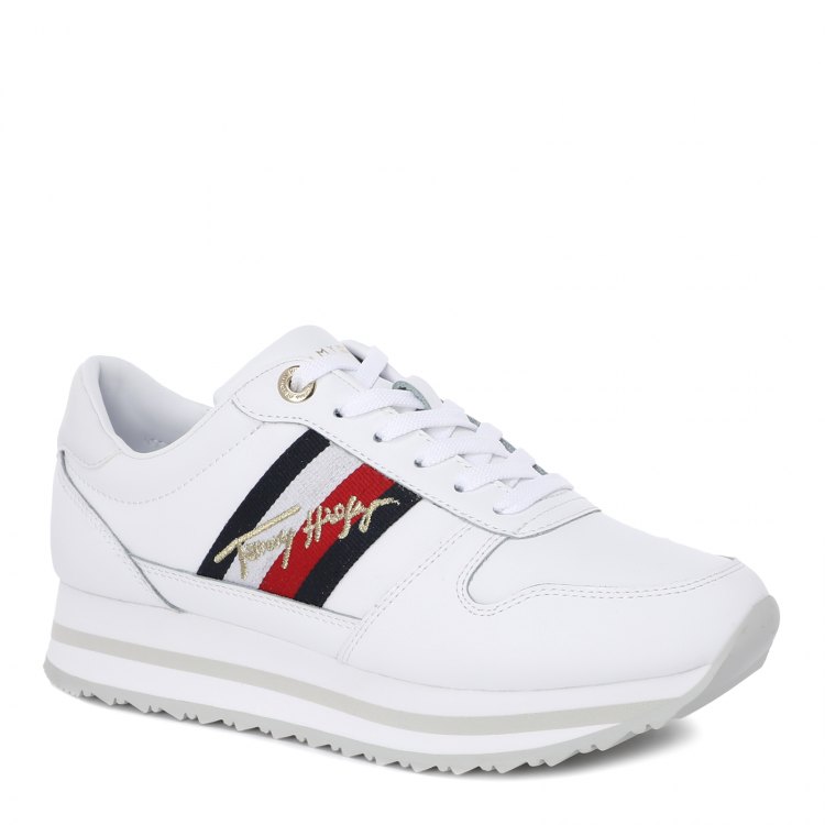 Женские кроссовки tommy hilfiger белые