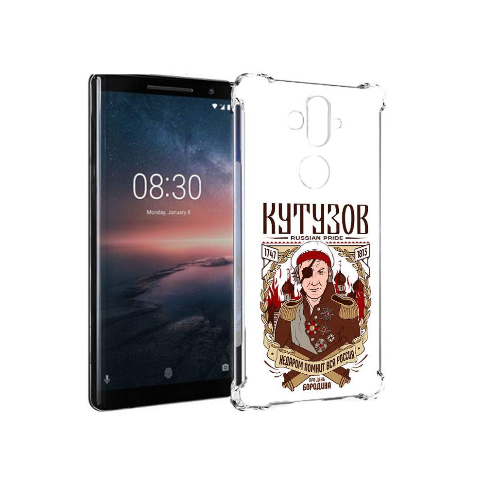 Чехол MyPads Tocco для Nokia 8 Sirocco Кутузов (PT101581.91.101), купить в  Москве, цены в интернет-магазинах на Мегамаркет