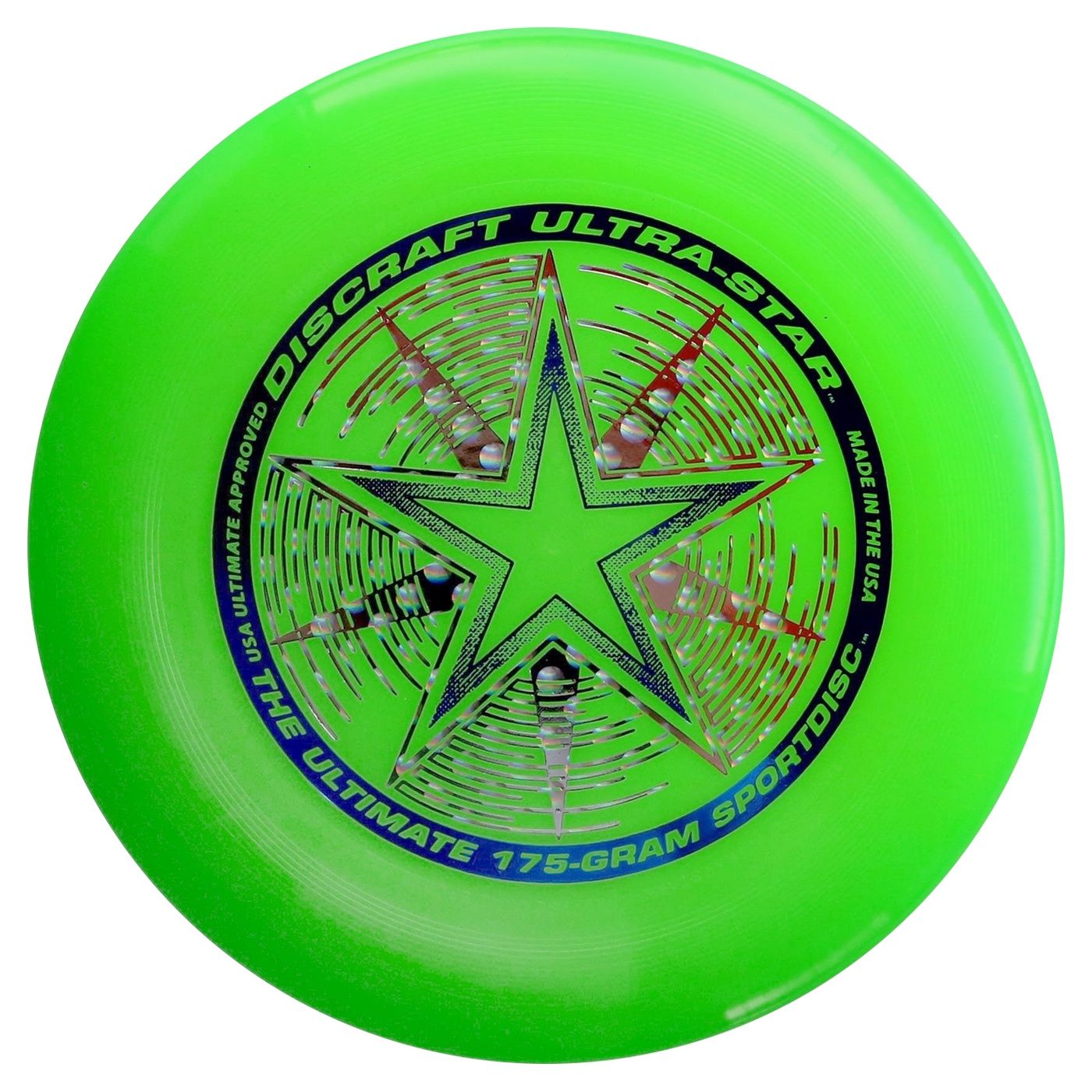 Купить диск Фрисби Discraft Ultra-Star зеленый (175 гр.), цены на  Мегамаркет | Артикул: 600003902046