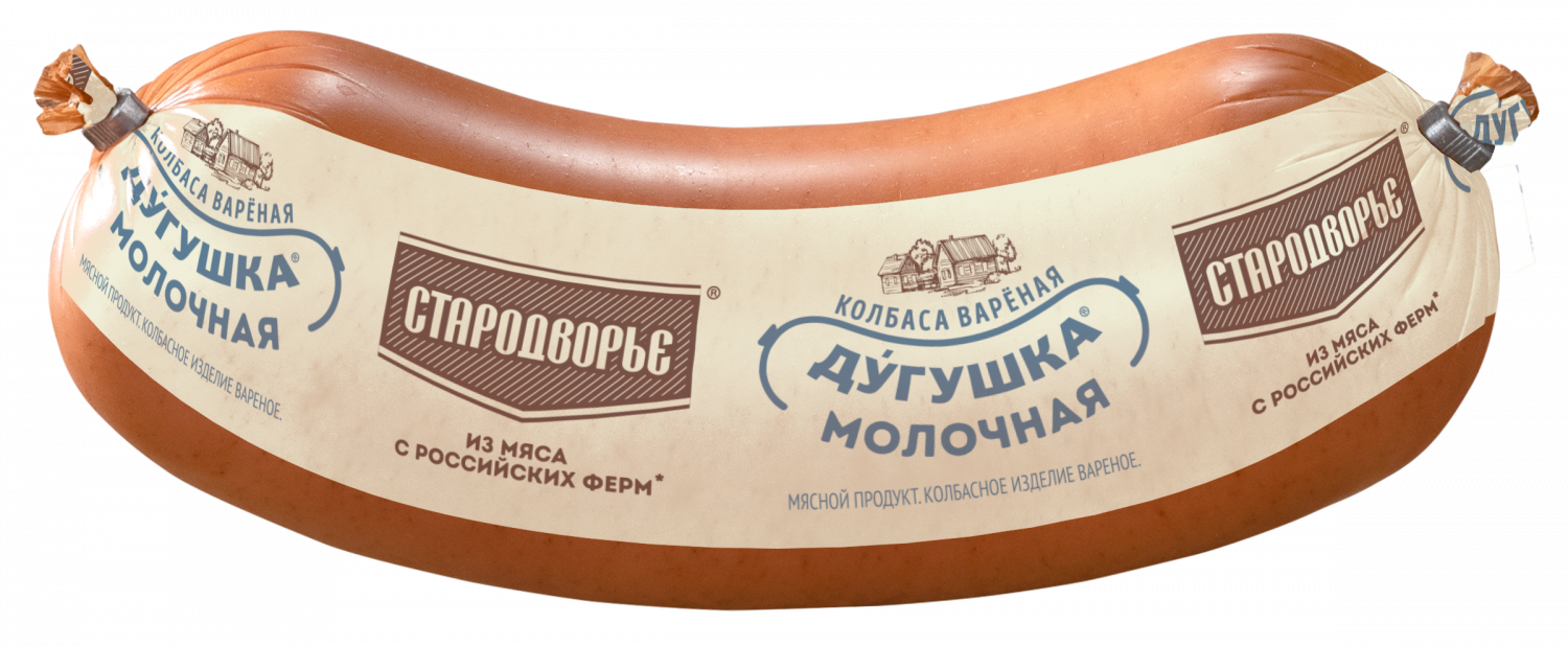 Купить колбаса Стародворье Дугушка Молочная 400 г, цены на Мегамаркет |  Артикул: 100028804400