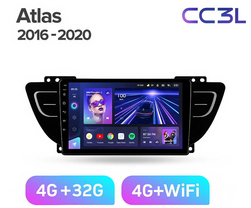 Teyes cc3 l 4gb 32gb Teyes cc3 l 4gb 32gb
