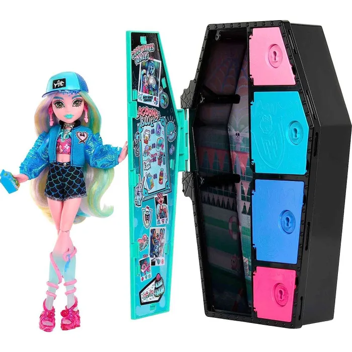 Мебель для кукол Mattel Monster High - Спальня Клодин Вульф, комплект с мебелью - Монстр Хай HHK64