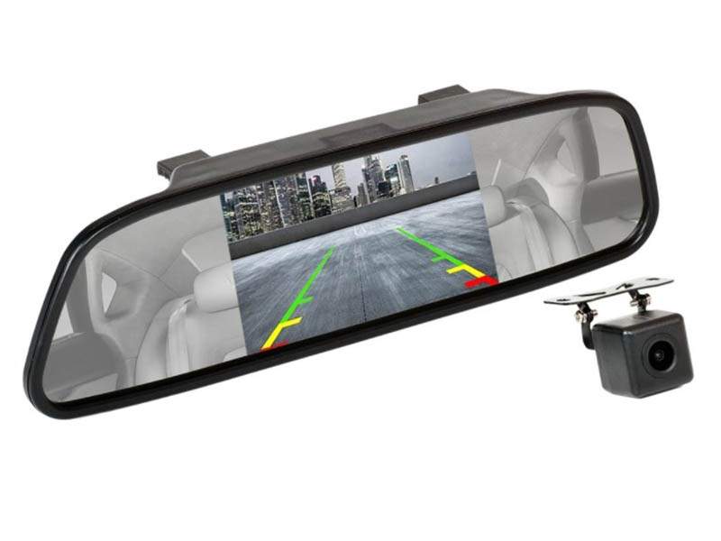 Зеркала с мониторами, видеорегистраторами и GPS
