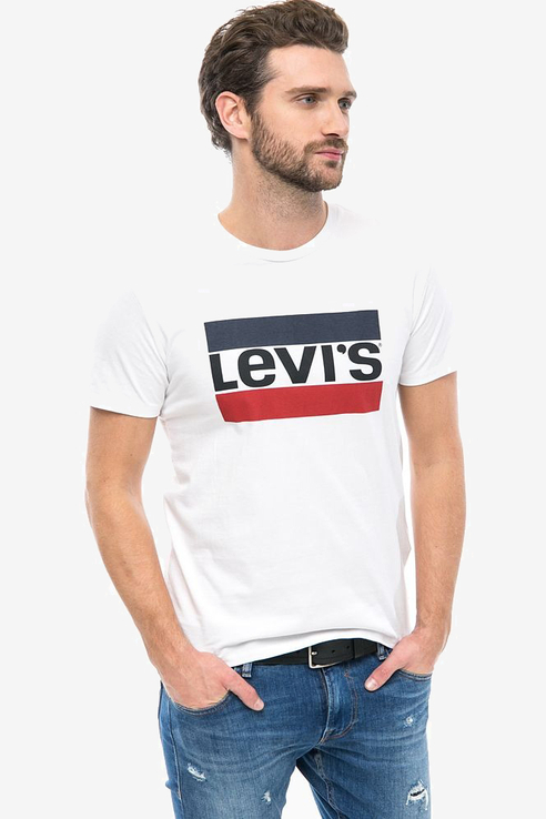 Купить футболка мужская 3963600000 Levi's белая 2XL, цены в Москве на  sbermegamarket.ru | Артикул: 100027380509