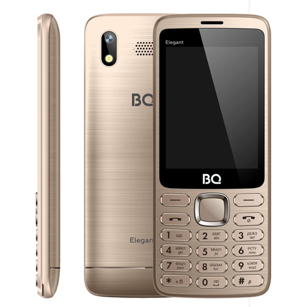 Мобильный телефон BQ Mobile BQ-2823 Elegant Gold - отзывы покупателей на  Мегамаркет