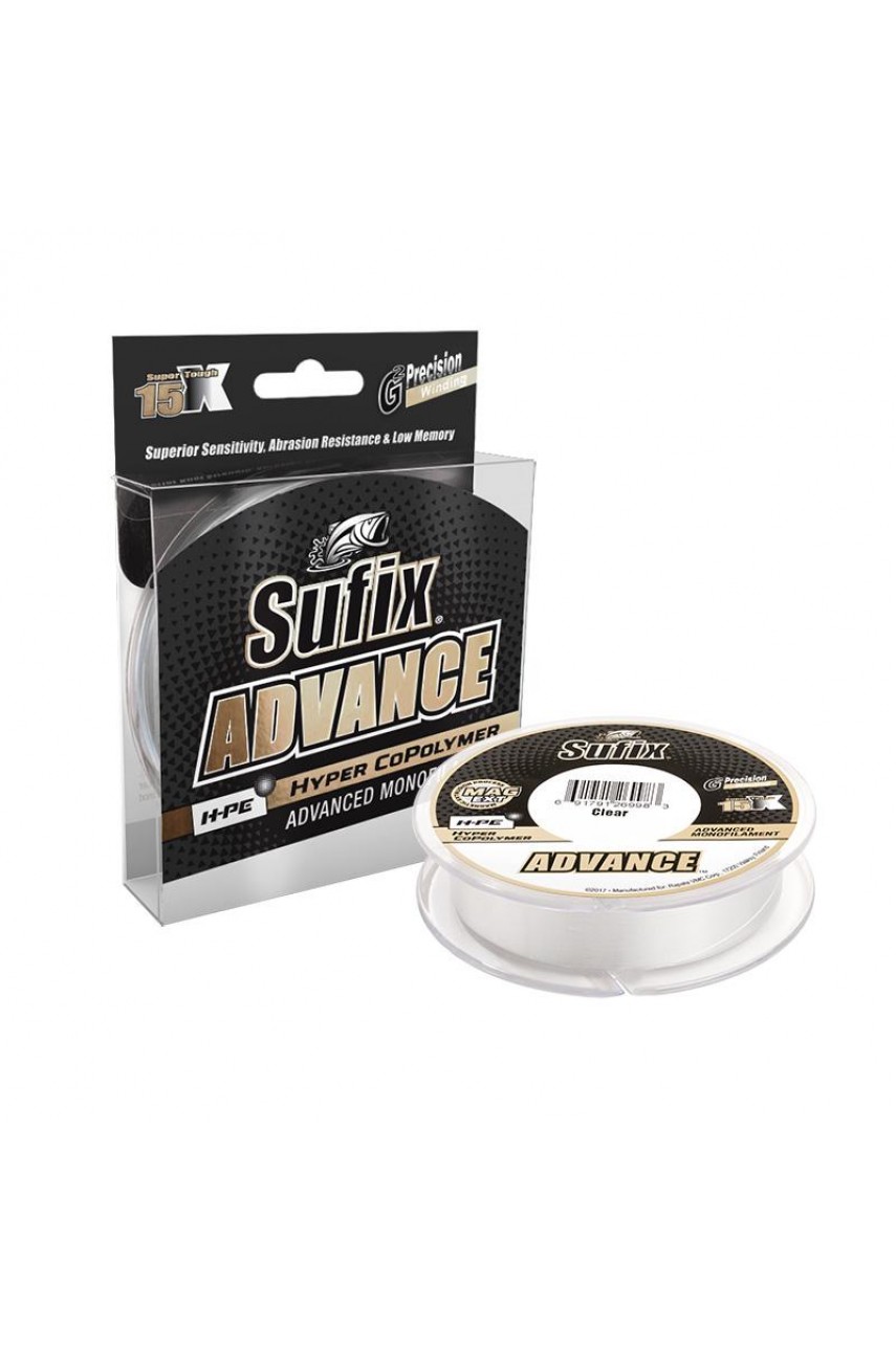 Sufix NEW ADVANCE H-PE HYPER COPOLYMER ADVANCED 150m MONO FISHING LINE