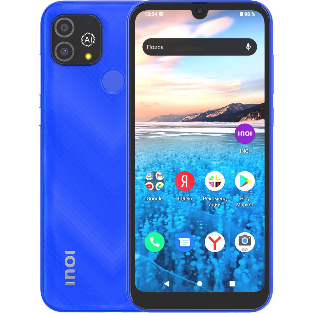 Смартфон INOI A62 Lite 2/64GB Blue - купить в RegionRF.ru, цена на  Мегамаркет