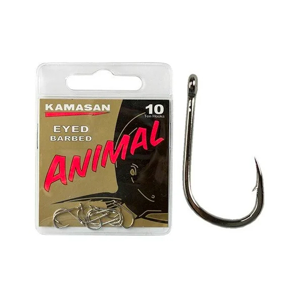 Kamasan Hooks (Pack Of 100) B200 Deepwater Nymph Size 8 Trout Fly Tying  Hooks