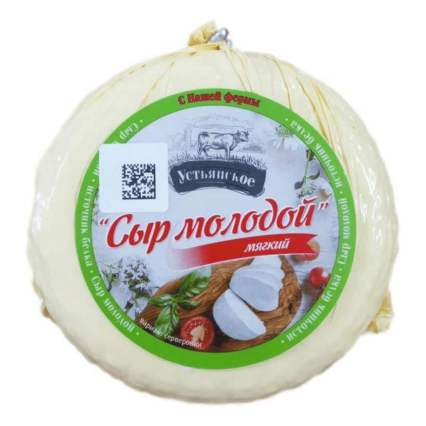 Российский молодой сыр 50% 