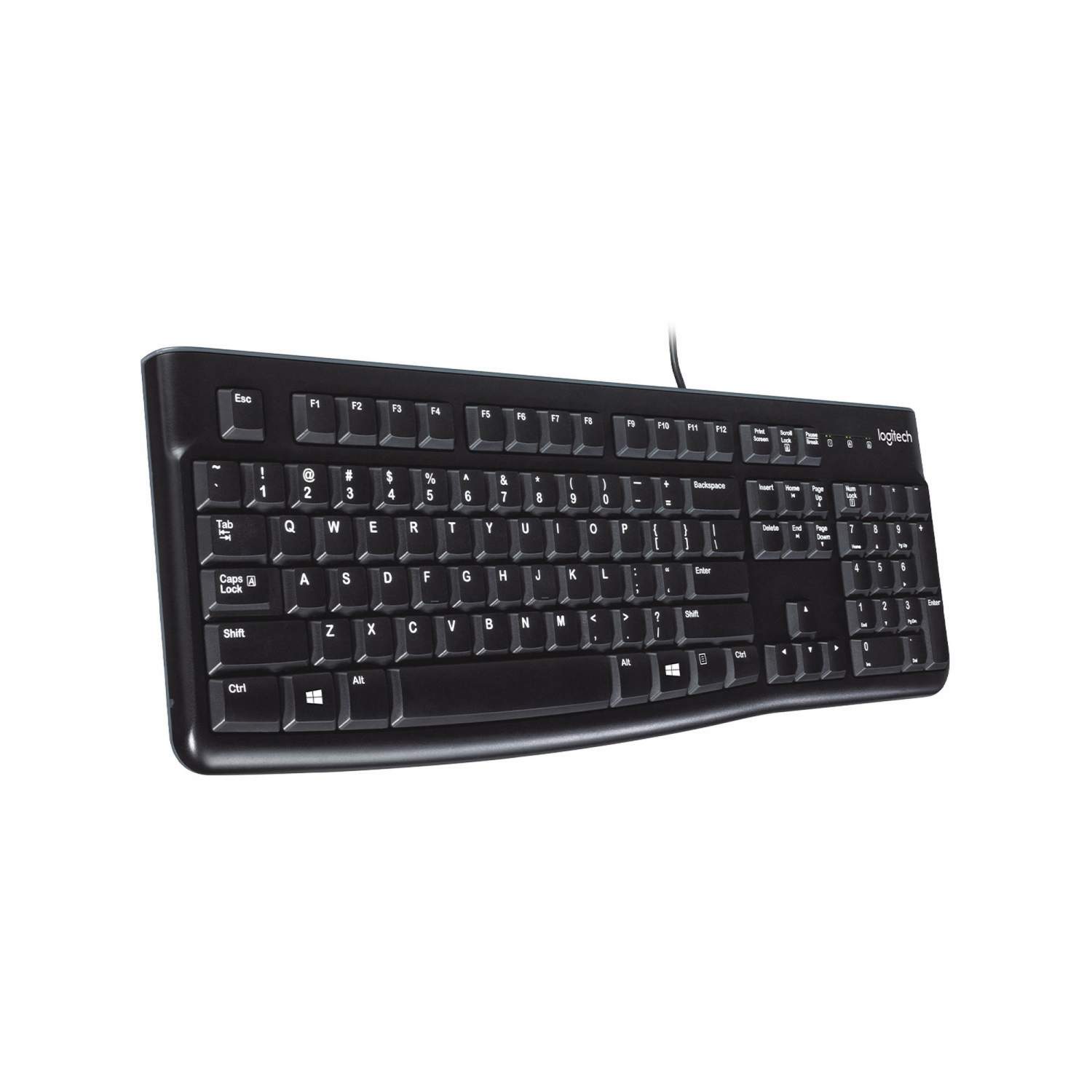 Проводная клавиатура Logitech K120 Black (920-002506) - отзывы покупателей  на маркетплейсе Мегамаркет | Артикул: 600002270120