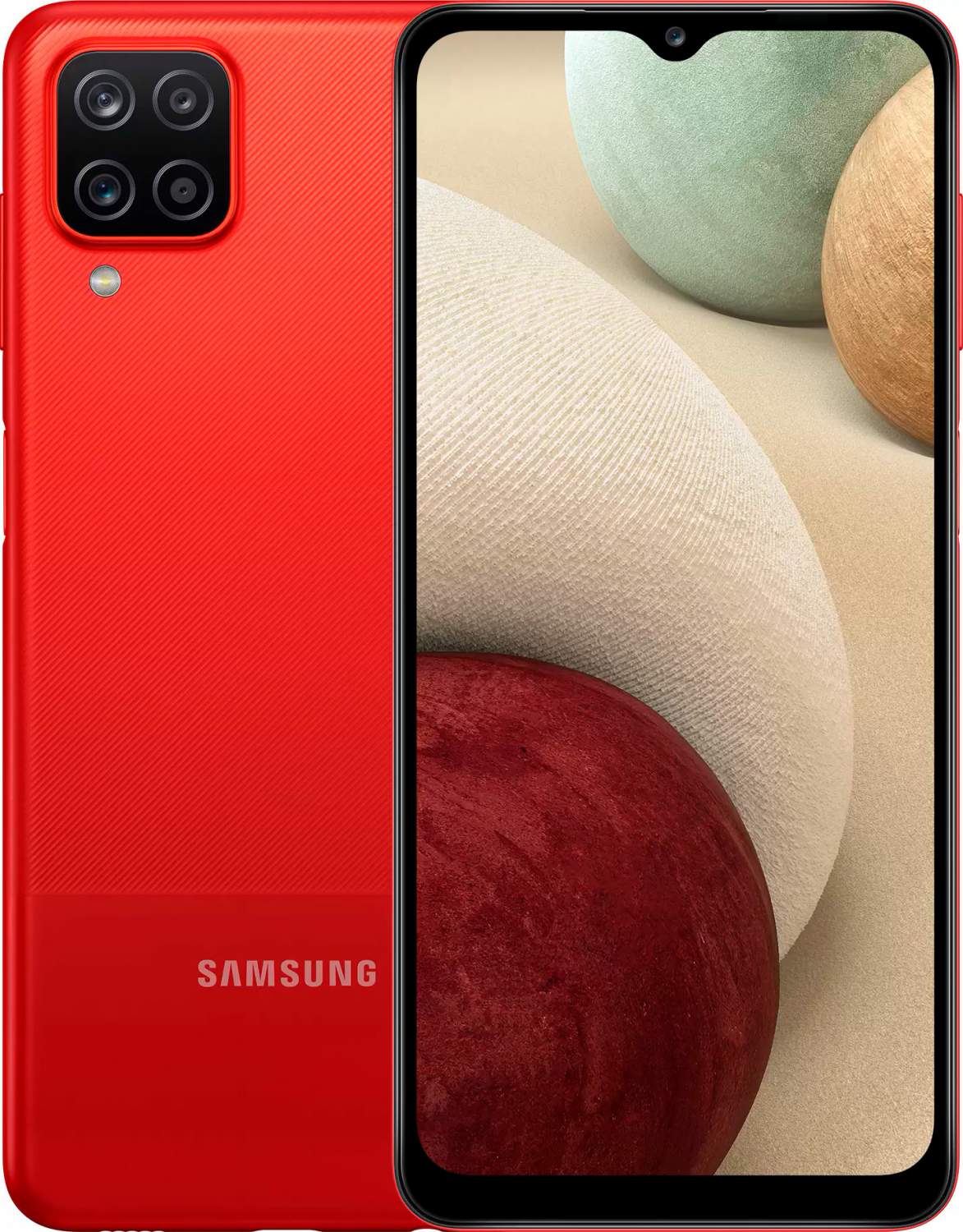 Смартфон Samsung Galaxy A12 4/64GB Red (SM-A127FZRVSER)