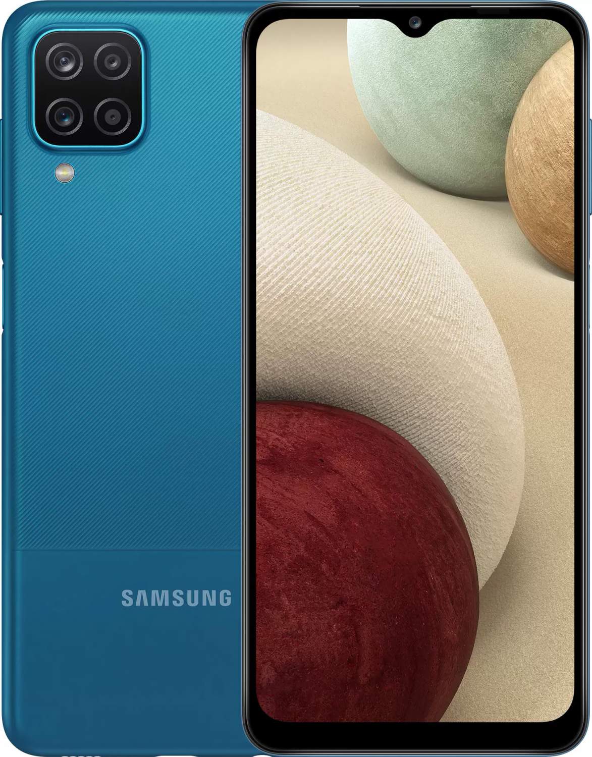 Смартфон Samsung Galaxy A12 3/32GB Blue (SM-A127FZBUSER), купить в Москве,  цены в интернет-магазинах на Мегамаркет