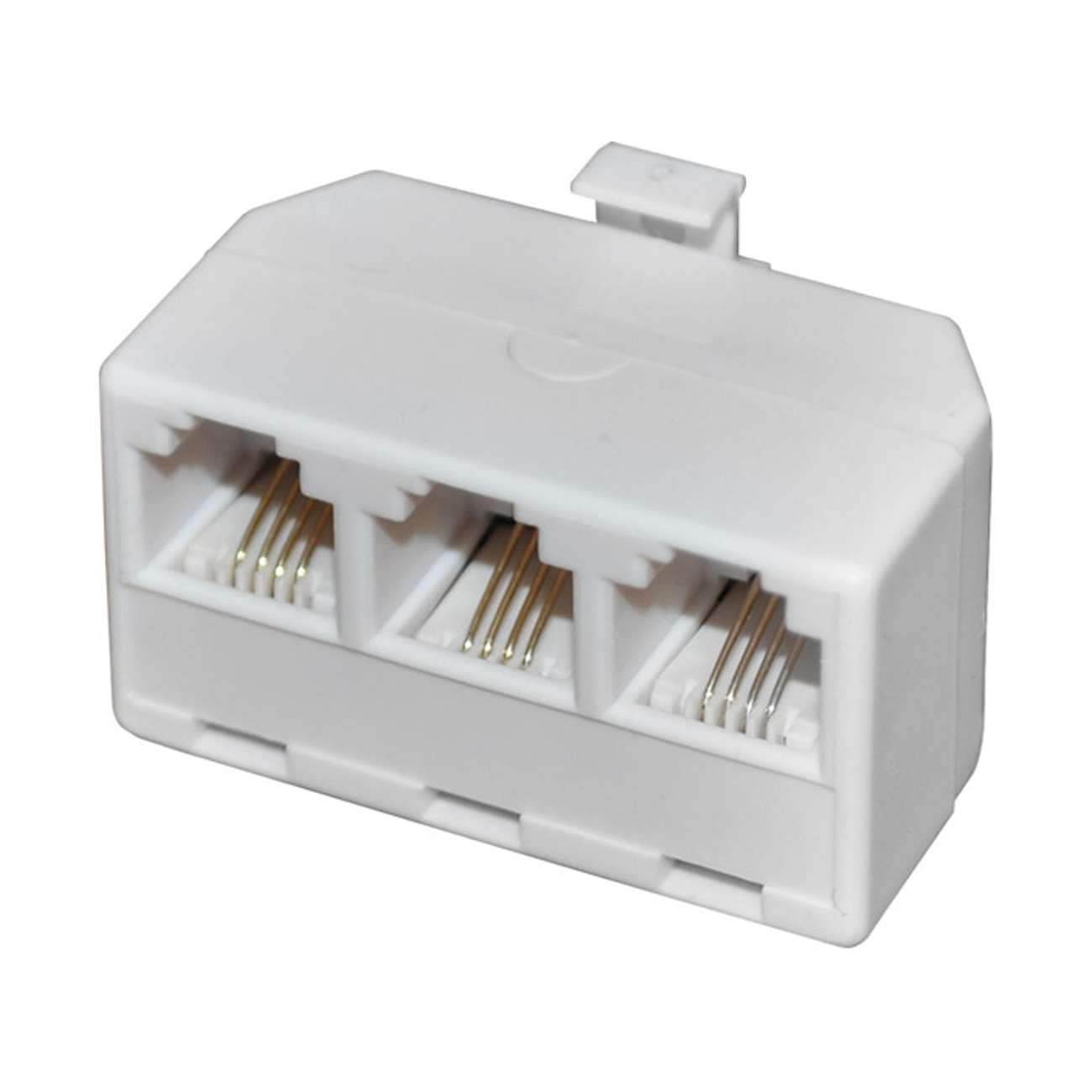 Телефонный тройник Rexant штекер - 3 гнезда, RJ-11 (6P4C) (1 шт.) {03 ...