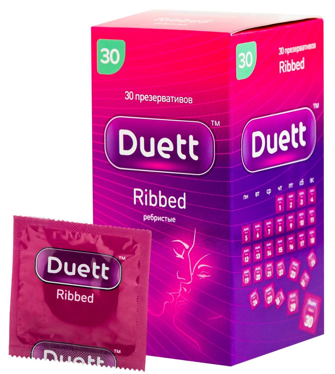 Презервативы DUETT ribbed 30 шт. - отзывы покупателей на Мегамаркет |  600004925937