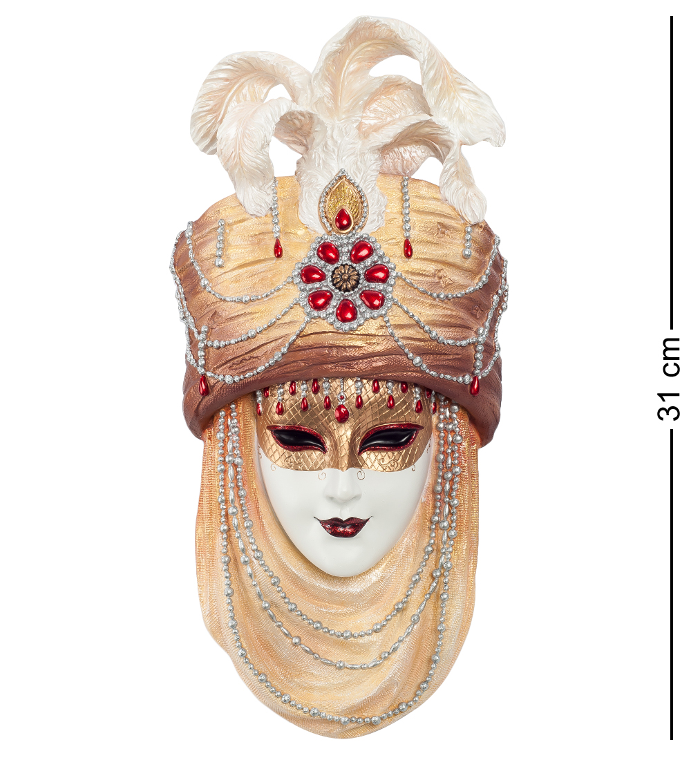 Венецианская Маска Fiori D`Arancio Ilaria Swarovski для роскошного изящества Венецианская Маска Fiori D`Arancio Ilaria Swarovski для роскошного изящества