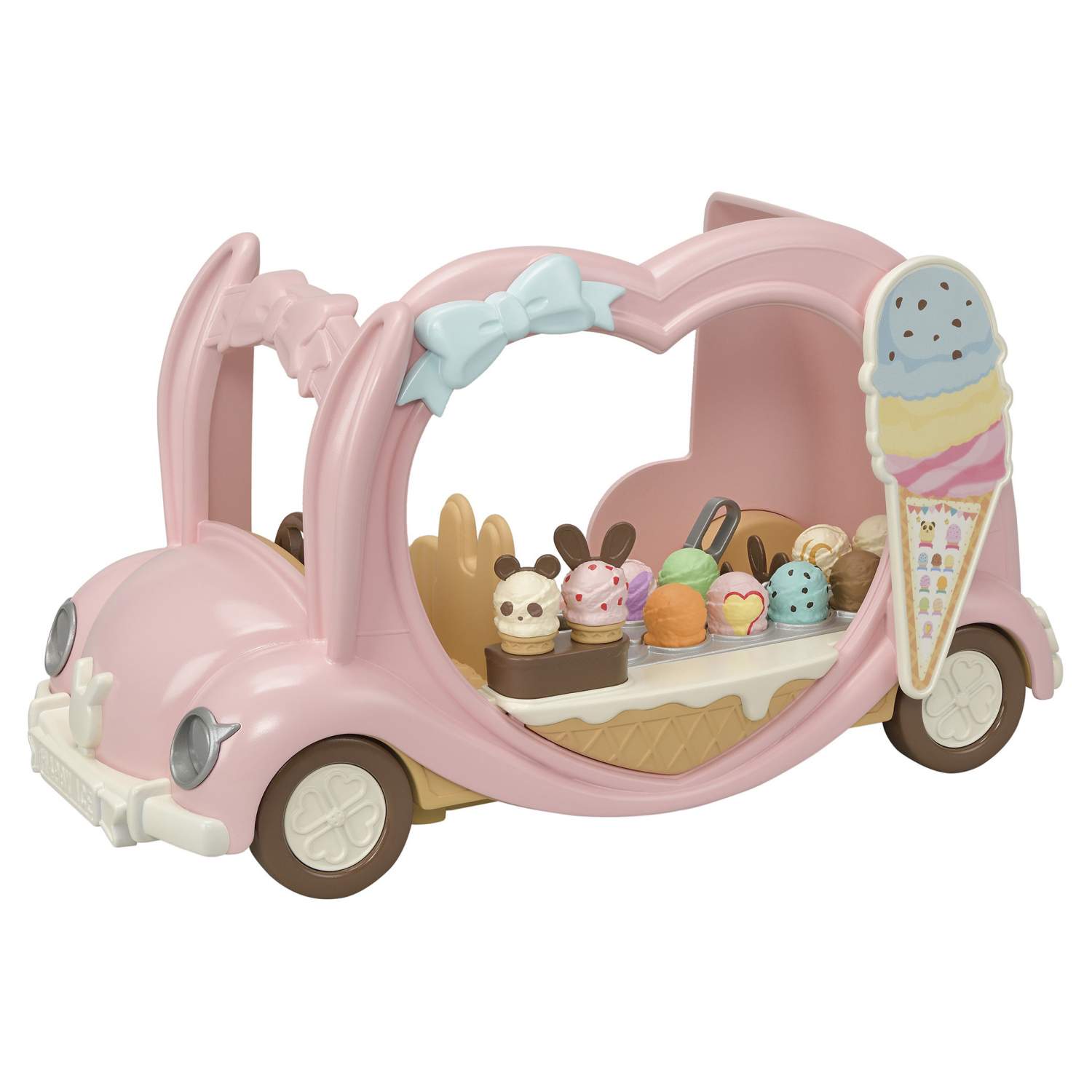 Игровой набор Sylvanian Families Фургончик с мороженым 5651 - купить в  КИНДБУРГ, цена на Мегамаркет