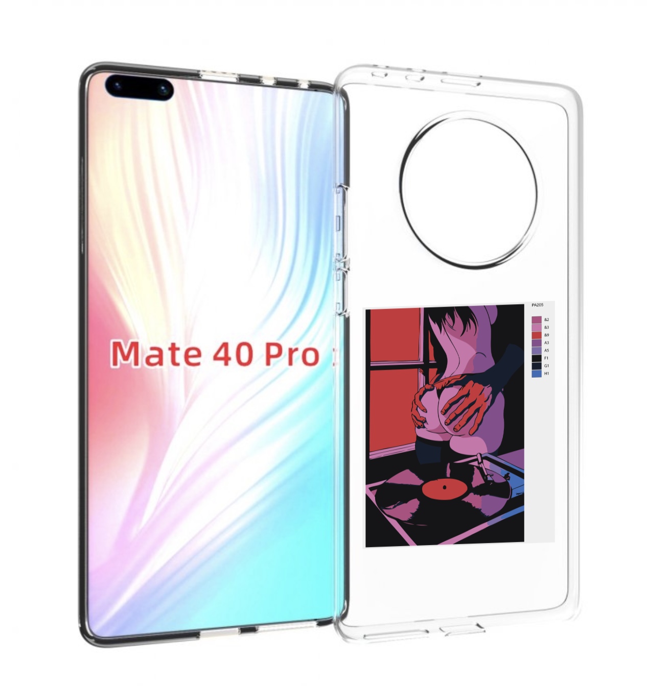 Чехол MyPads девушка красивая сзади женский для Huawei Mate 40 Pro  (NOH-NX9), купить в Москве, цены в интернет-магазинах на Мегамаркет