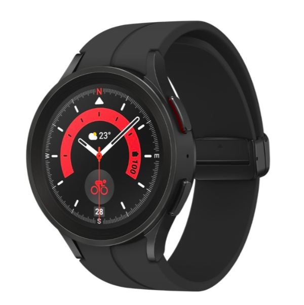 Умные часы Samsung Galaxy Watch 5 Pro 45mm (SM-R920) (Black Titanium) - купить в Москве, цены на Мегамаркет