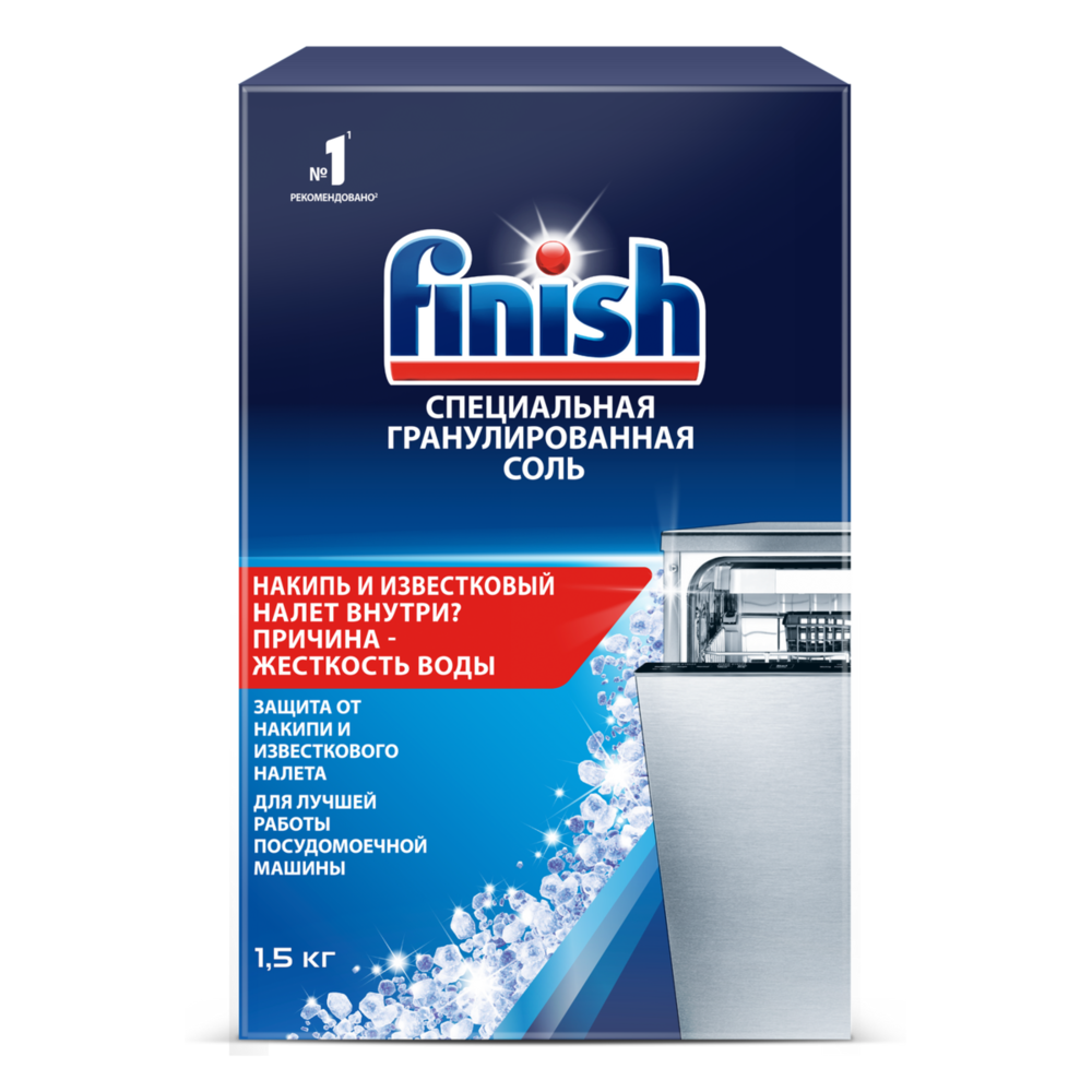 Соль для посудомоечной машины Finish Finish -   .