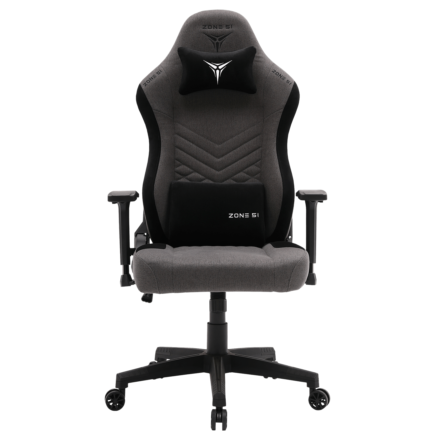 Кресло компьютерное игровое ZONE 51 BASTION, серый - купить в Москве ...