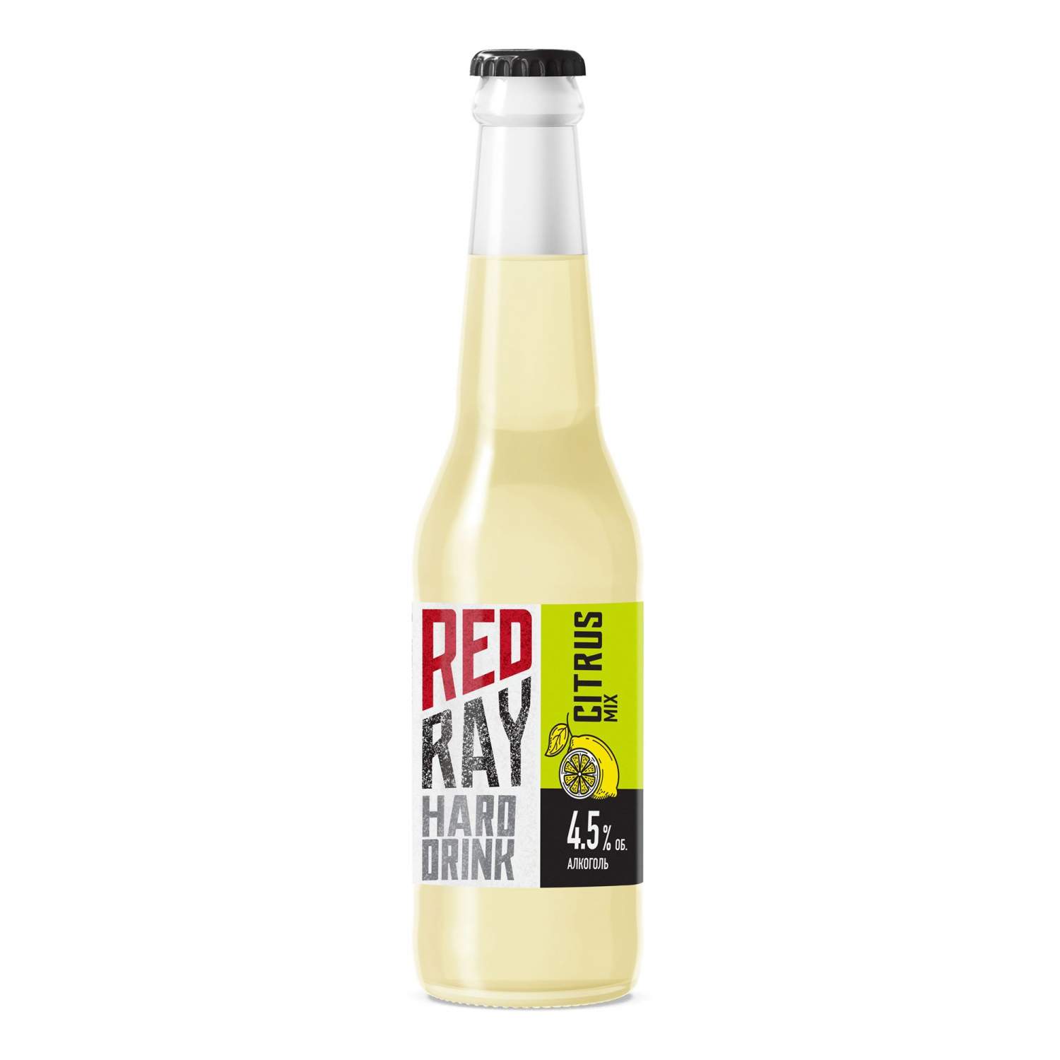 Пивной напиток Hard Drink Red Ray Citrus Mix светлый фильтрованный  пастеризованный 330 мл - купить в Москве, цены на Мегамаркет | 100067423009