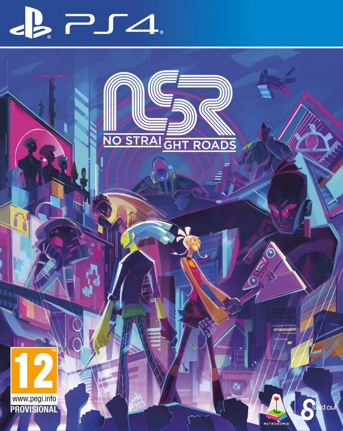 Игра No Straight Roads (PS4) - купить в Москве, цены в интернет-магазинах  Мегамаркет