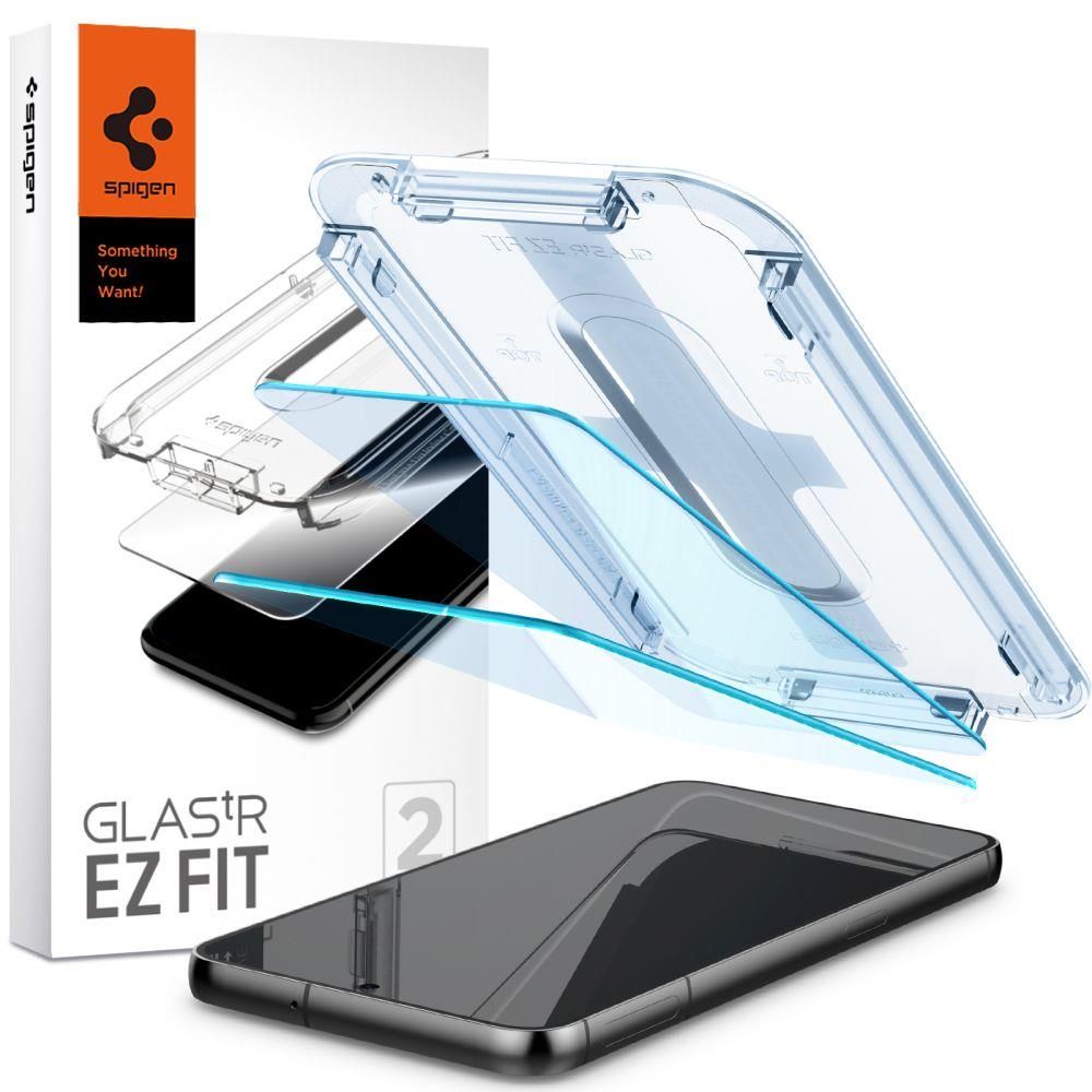 Защитное стекло Spigen для Galaxy S23 Plus - EZ FIT GLAS.tR - 2 шт -  Прозрачный - AGL05952 - отзывы покупателей на маркетплейсе Мегамаркет |  Артикул: 600013669936