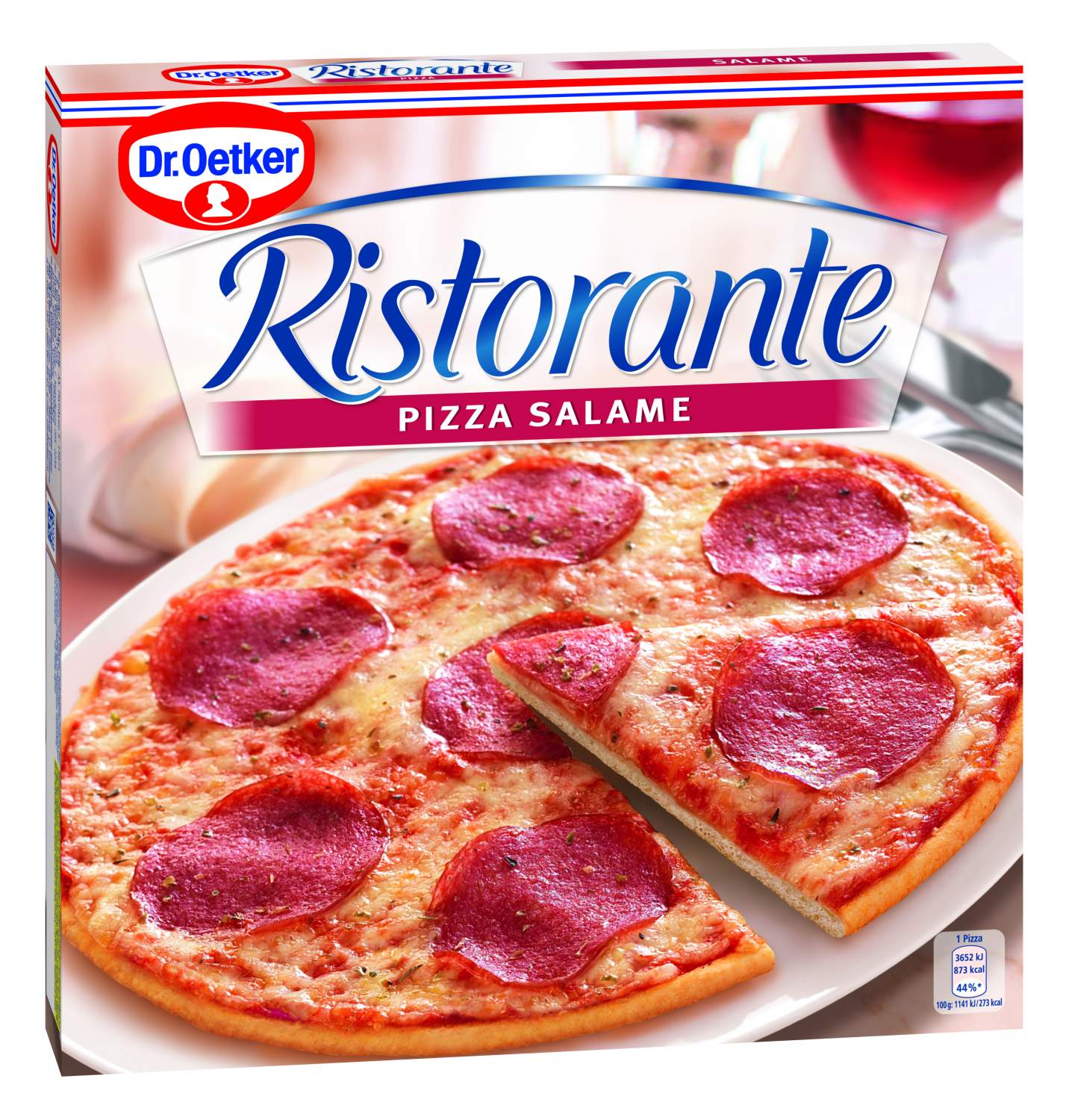 Купить пицца Dr.Oetker Ristorante салями замороженная, цены на Мегамаркет |  Артикул: 100028195467