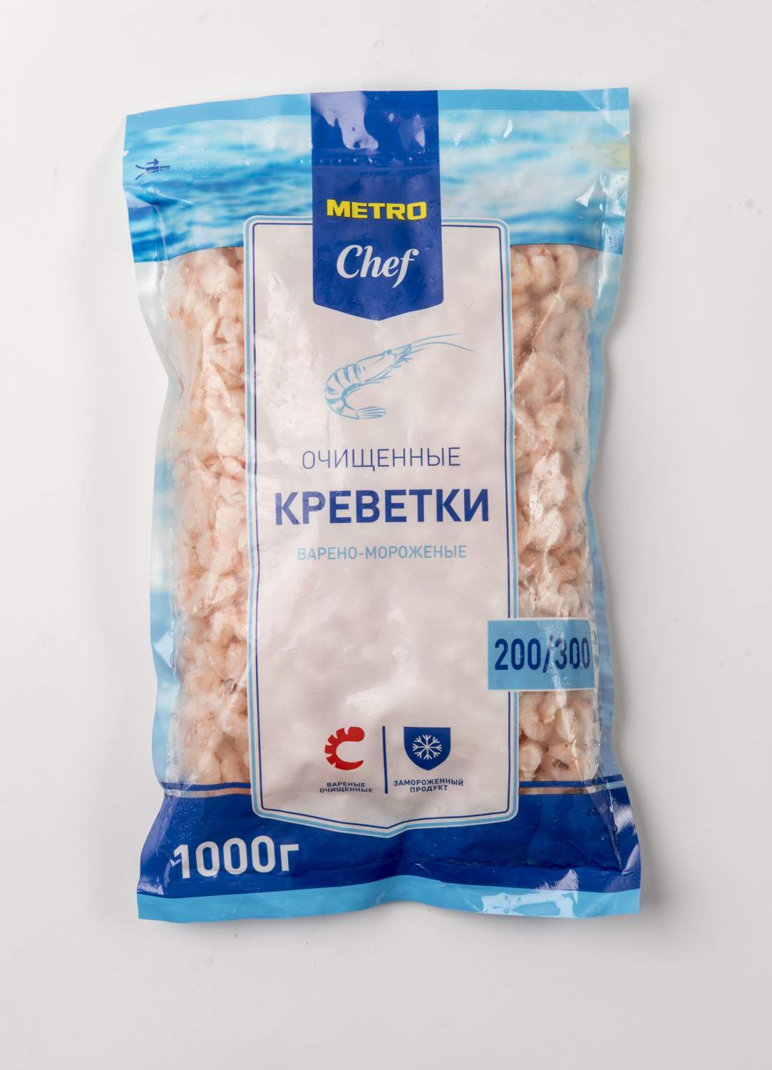 Креветки Metro Chef, замороженные, без заправки, очищенные, BIO, 1000 гр -  отзывы покупателей на маркетплейсе Мегамаркет | Артикул: 100028195870