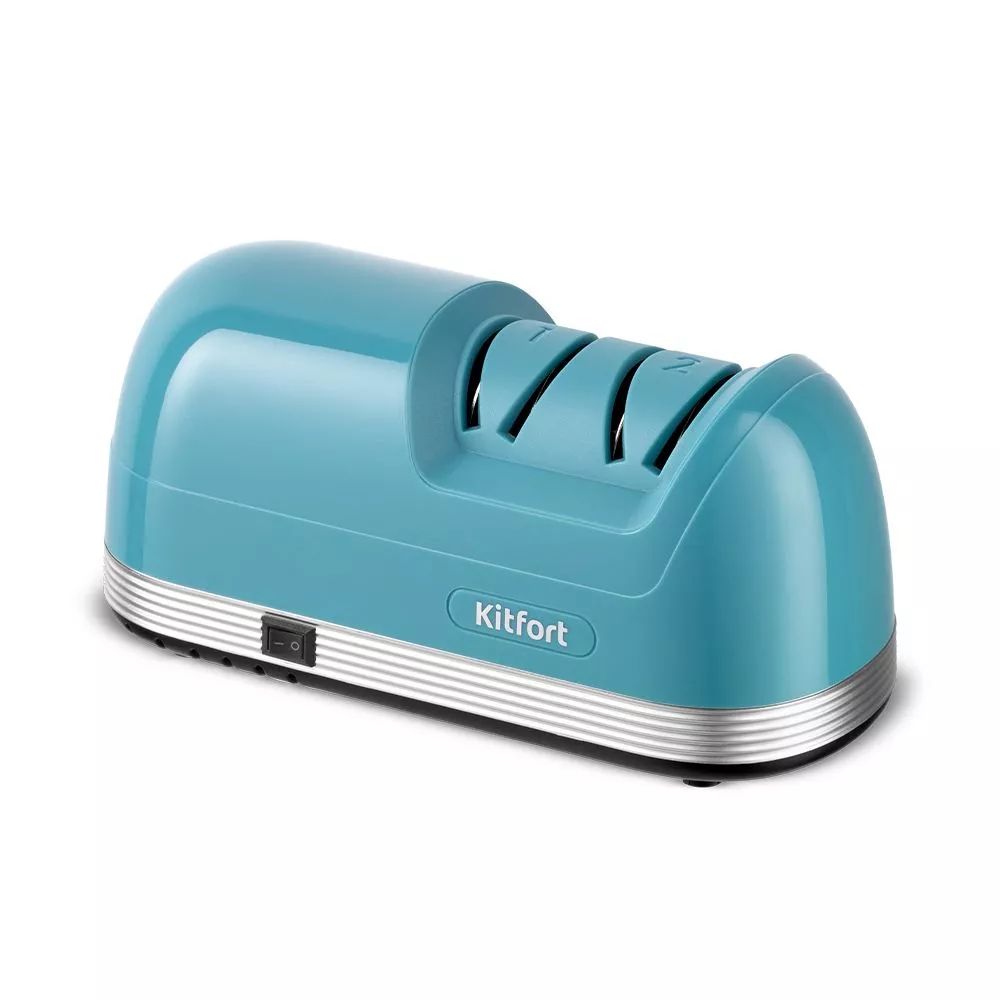 Электроточилка для ножей Kitfort КТ-4069-2 темно-бирюзовый купить в ...