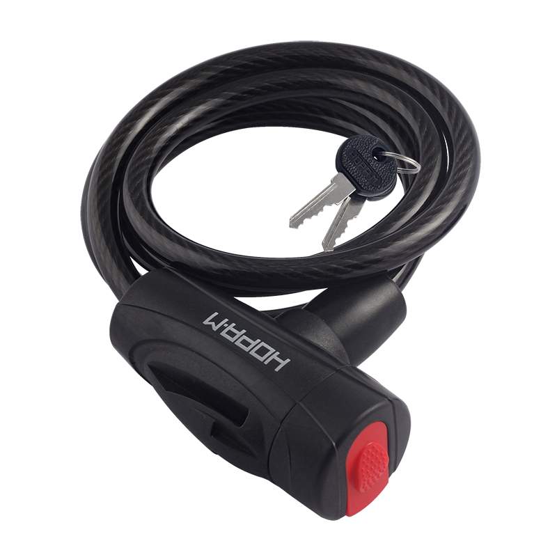 Замок-трос велосипедный НОРА-М №23 - Черный - 8х1000 мм - купить в ...