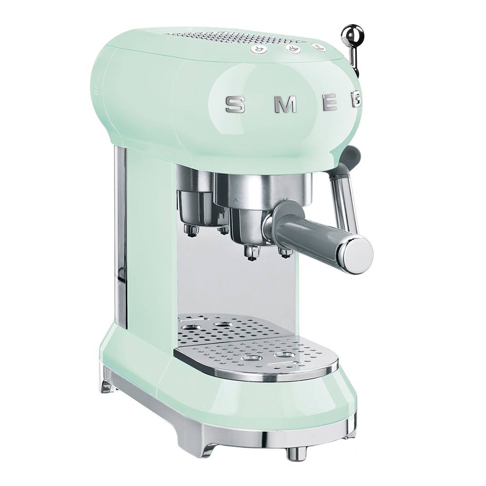 Кофеварка рожкового типа Smeg ECF01PGEU Green, купить в Москве, цены в  интернет-магазинах на Мегамаркет