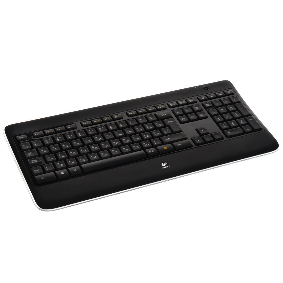 Беспроводная клавиатура Logitech K800 Black (920-002395) - отзывы  покупателей на маркетплейсе Мегамаркет | Артикул: 100000044011