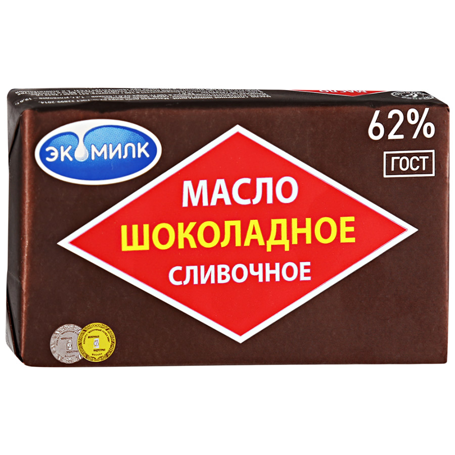 Масло сливочное шоколадное 62 % 180 г - отзывы покупателей на маркетплейсе  Мегамаркет | Артикул: 100026605825