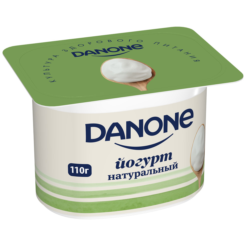 Йогурт danone натуральный