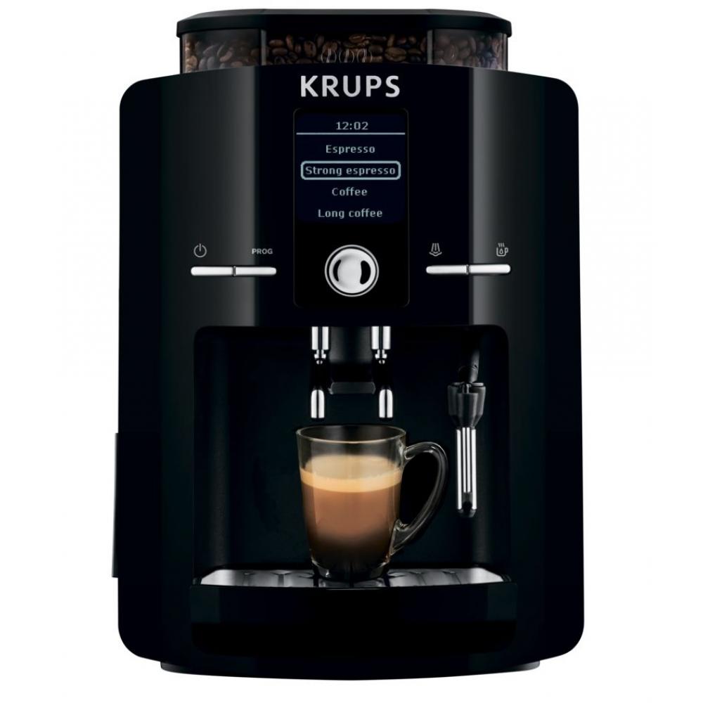 Автоматическая кофемашина Krups Espresseria EA8250PE Black, купить в  Москве, цены в интернет-магазинах на Мегамаркет