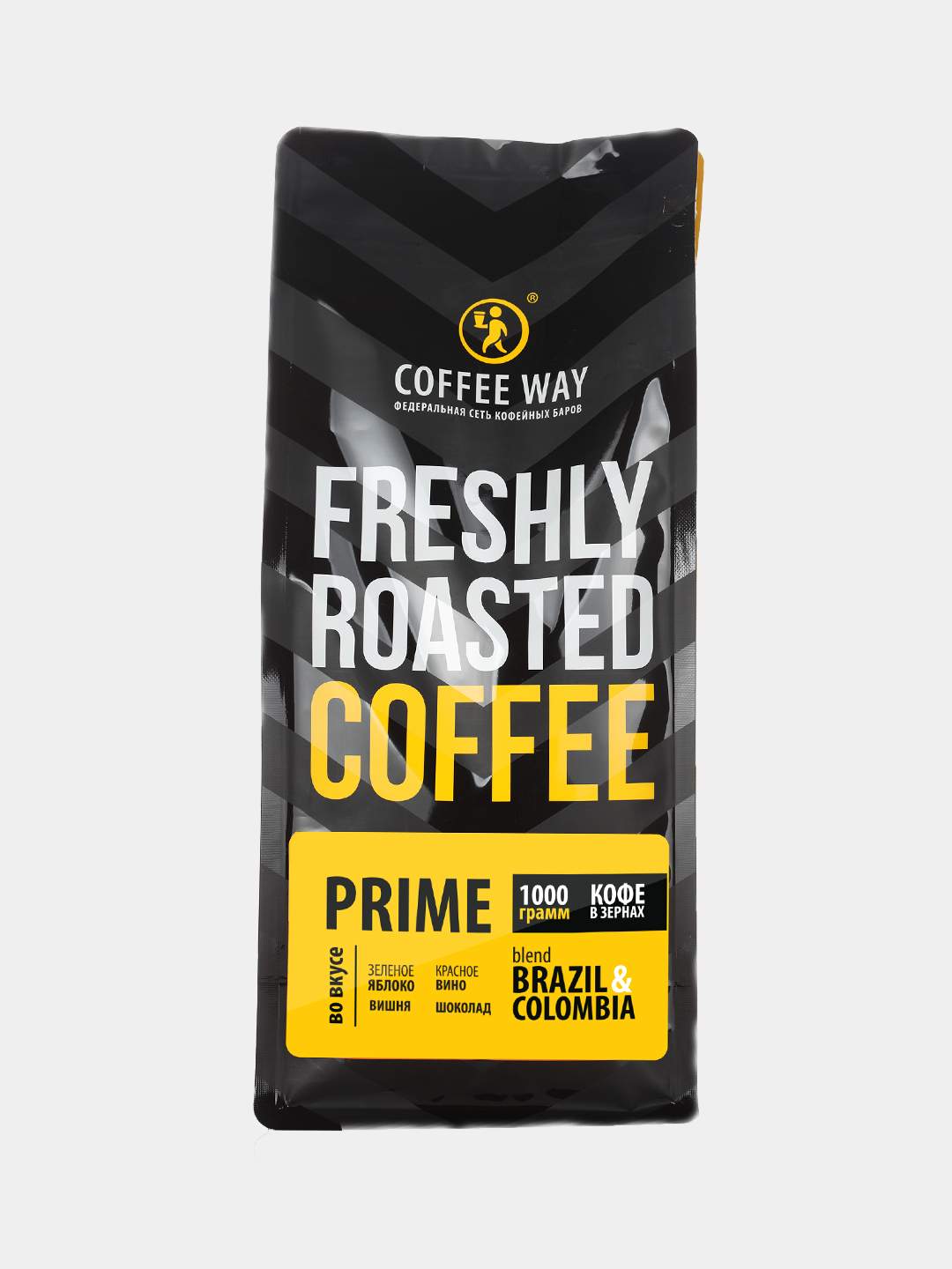 Кофе в зернах Coffee Way Prime Blend, 100% для кофемашины, арабика, 1 кг –  купить в Москве, цены в интернет-магазинах на Мегамаркет