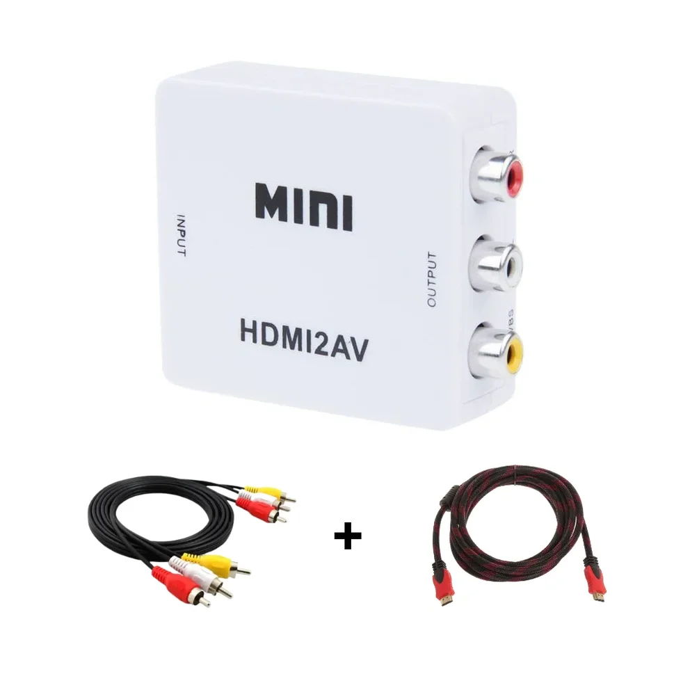 HDMI RCA (тюльпан) переходник купить в Минске