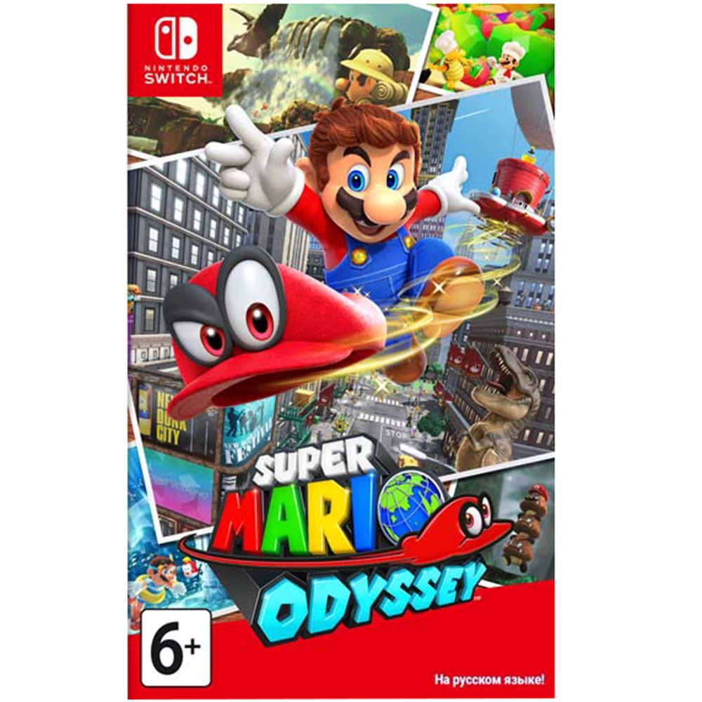 Игра Nintendo Super Mario Odyssey - купить в Москве, цены на Мегамаркет |  600005348412