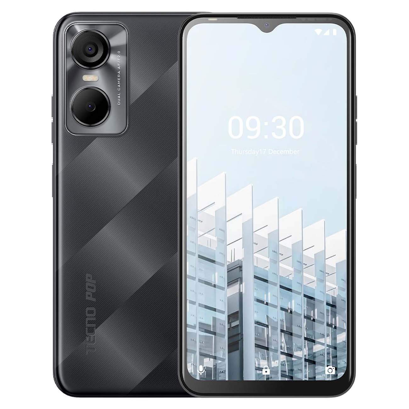 Смартфон Tecno pop 6 pro 2/32GB Black - отзывы покупателей на Мегамаркет