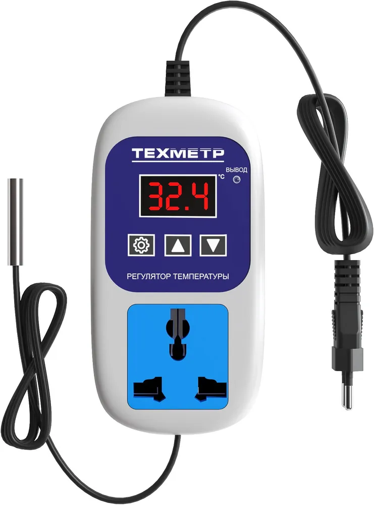 Терморегулятор термостат контроллер температуры ТЕХМЕТР ЦКТ-1 для ...