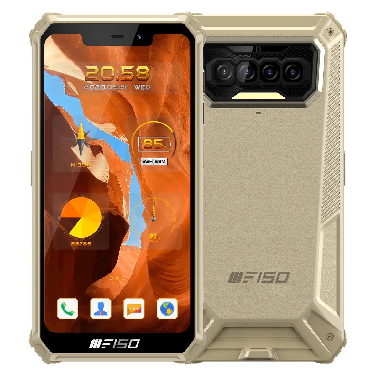 Смартфон Oukitel F150 6/64GB Sahara, купить в Москве, цены в  интернет-магазинах на Мегамаркет