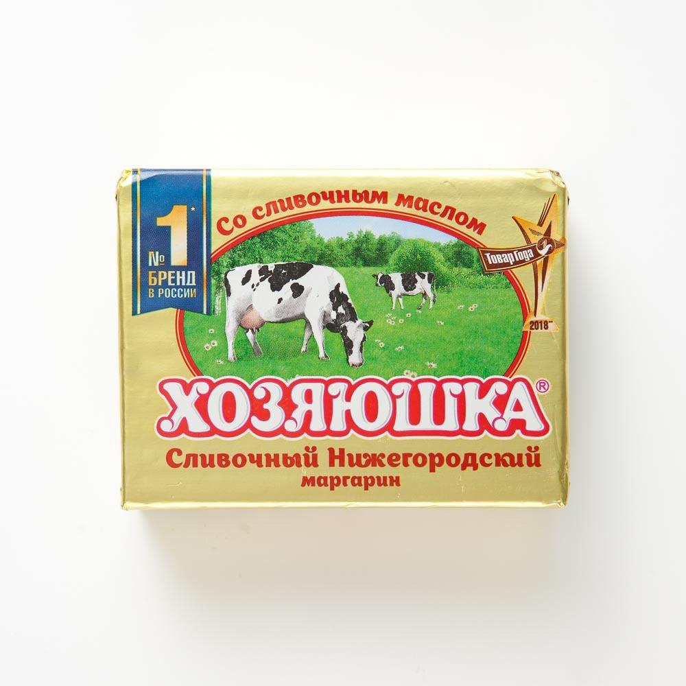 Купить маргарин хозяюшка сливочный нижегородский 200 г фольга нмжк россия,  цены на Мегамаркет | Артикул: 100026605636