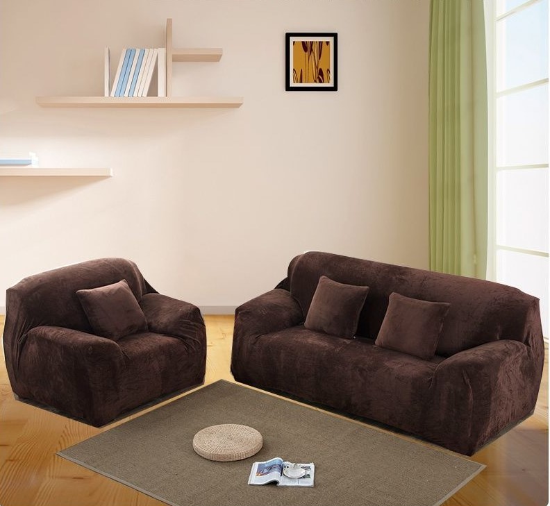 Чехол на диван с подлокотниками бархат,доступны 4 размера - купить вМоскве, цены на Мегамаркет