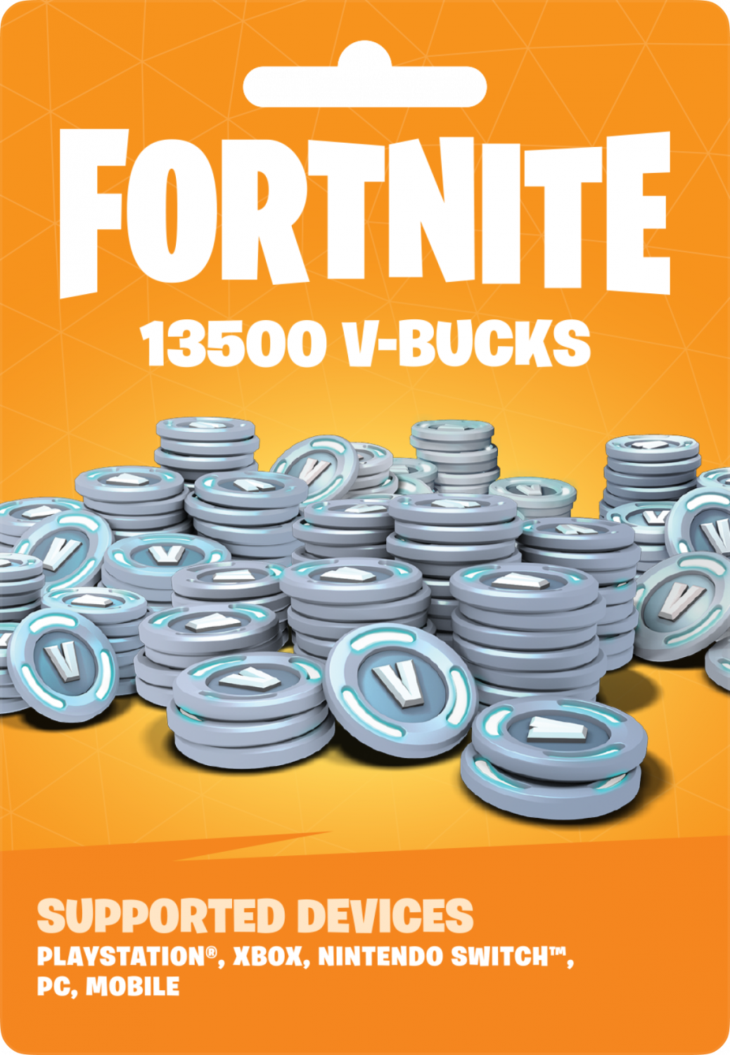 Карта для пополнения Fortnite 13500 в-баксов, V-Bucks – купить в Москве,  цены в интернет-магазинах на Мегамаркет