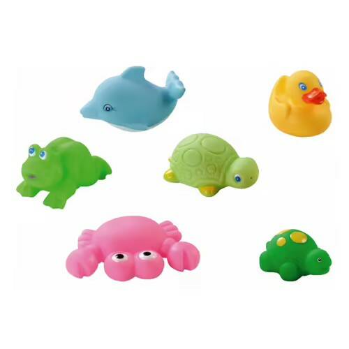 Пищалки животные. Набор игрушек для купания «малыши», пищалки, 6 шт. Резиновый набор для купания. Пищалки для ванной. Резиновые пищалки для детей.
