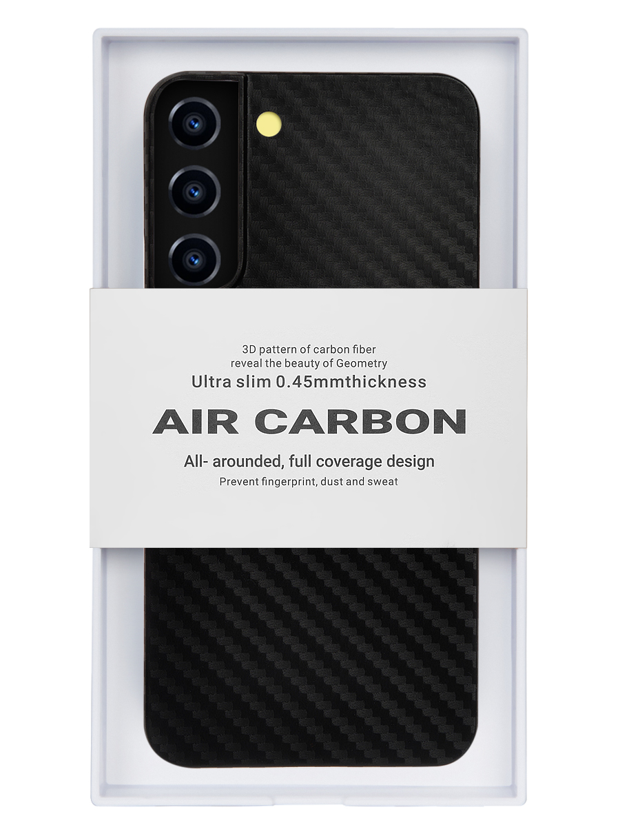 Чехол для Samsung Galaxy S22 Ultra AIR Carbon High Quality - Чёрный -  отзывы покупателей на маркетплейсе Мегамаркет | Артикул: 600011442822