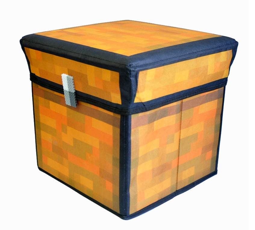 Сундук для хранения Minecraft (текстиль)
